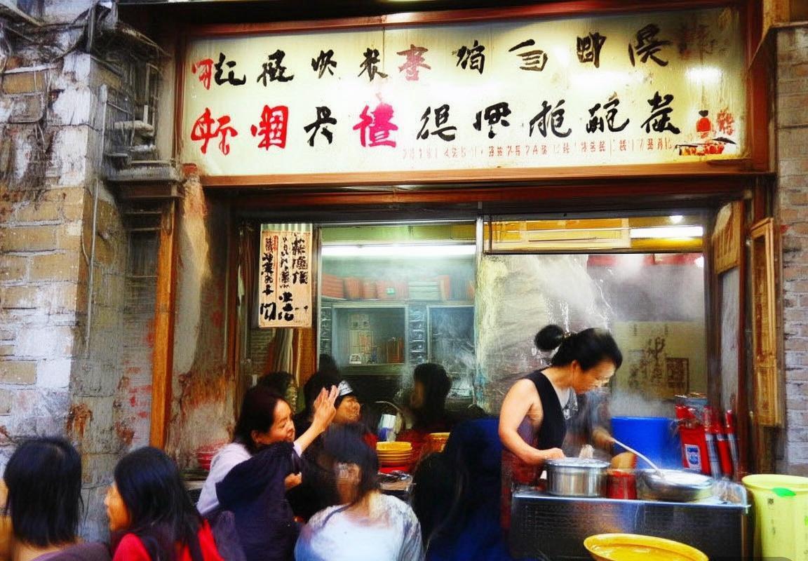 昆明过桥米线-本地人推荐-老小区小店