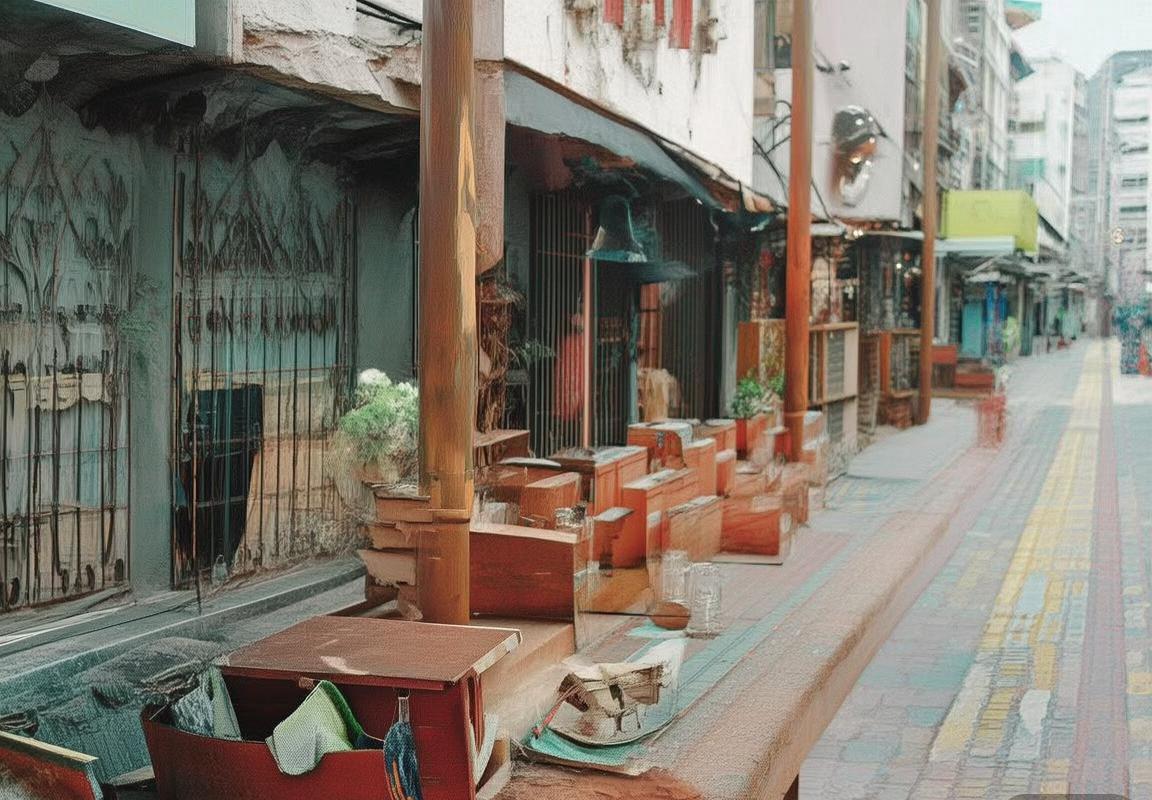 汉口原租界区-粮道街-杨泗港大桥